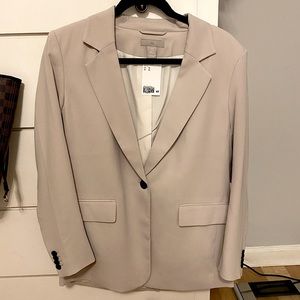 H&M Beige Oversized Blazer - NWT